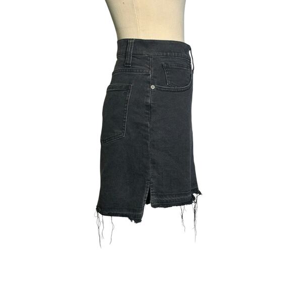 Madewell black Jean mini skirt size 30 - Picture 14 of 16